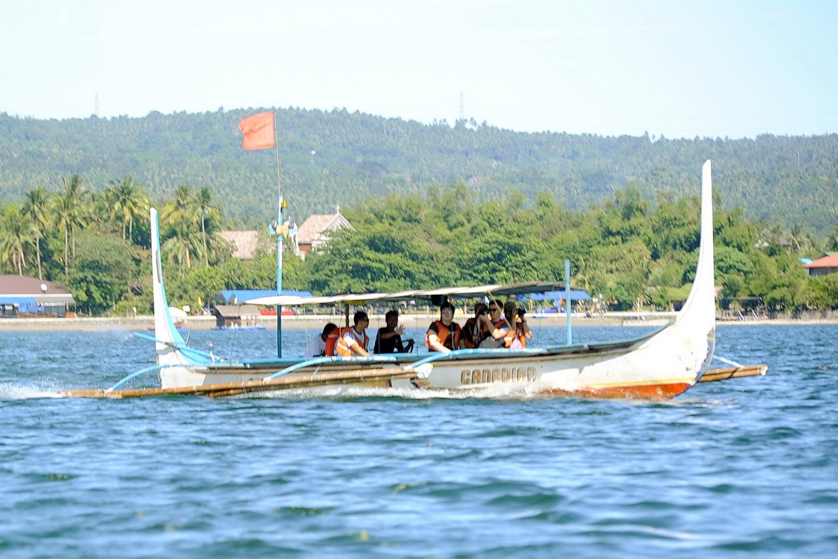 Auch ein Boot kann auf den Philippinen ein schönes Transportmittel sein
